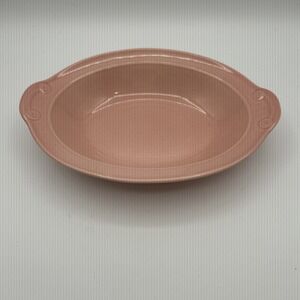 LuRay‎ Pastels 10" Oval Vegetable Serving Bowl Pink Taylor SmithPink